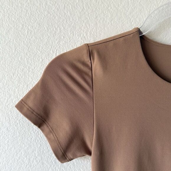 Aritzia Babaton Covet Contour Sleek Ruched Bodycon Mini Dress - Picture 4 of 11
